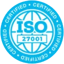 ISO 27001 certified